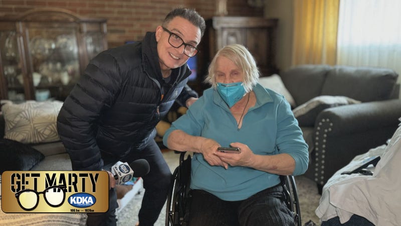 Gloria Mizak talks to Marty Griffin about why she helps others every year.