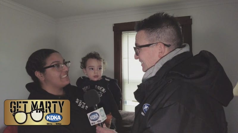 Mikhal Wallace is learning that her mother nominated her for the Levin's Furniture For Families program.