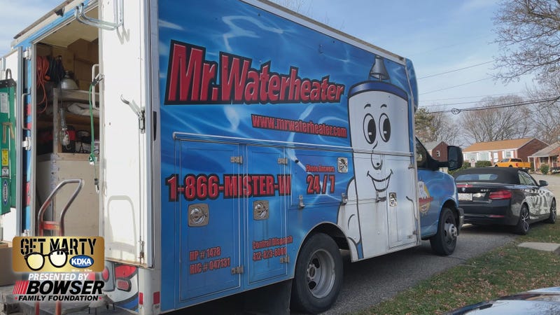 Mr Waterheater truck