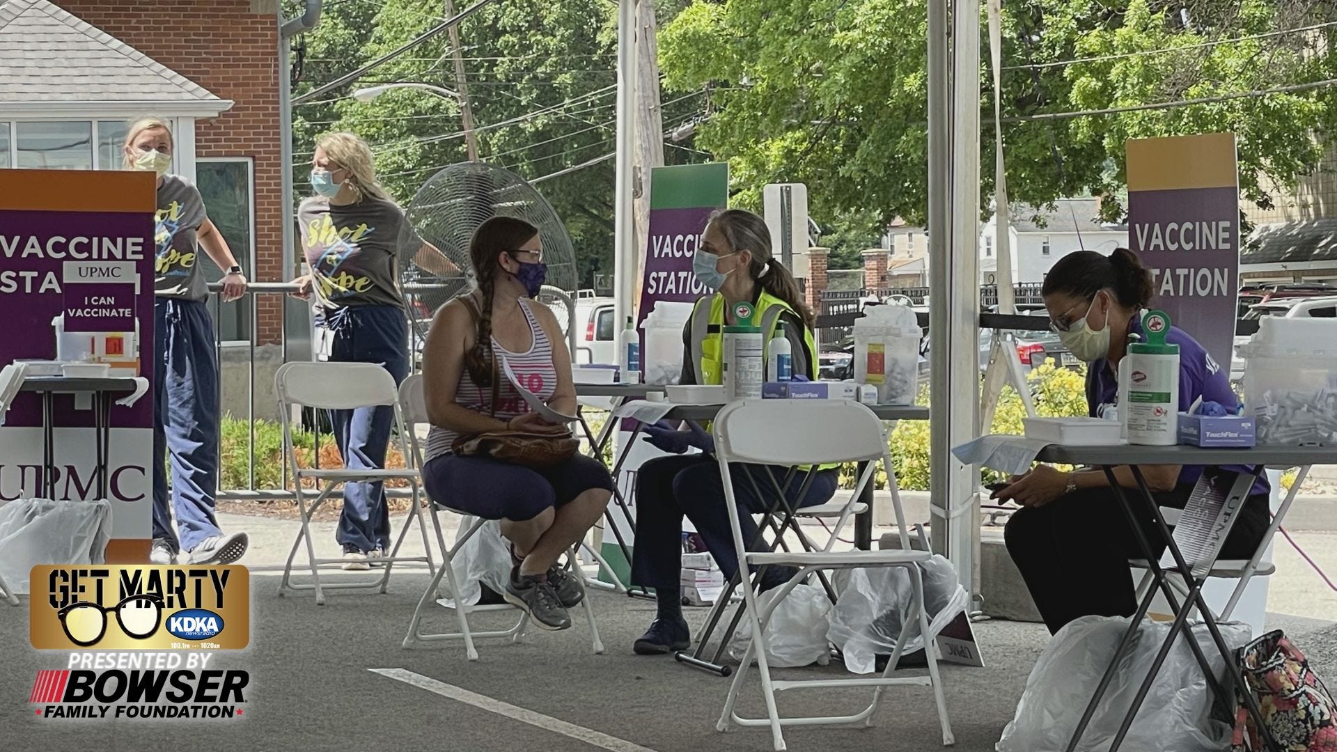 Get Marty Vaccine Party delivers sweet treats and COVID-19 shots