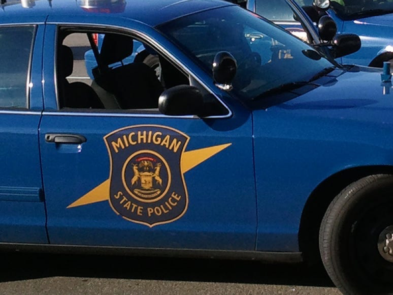 Michigan State Police car