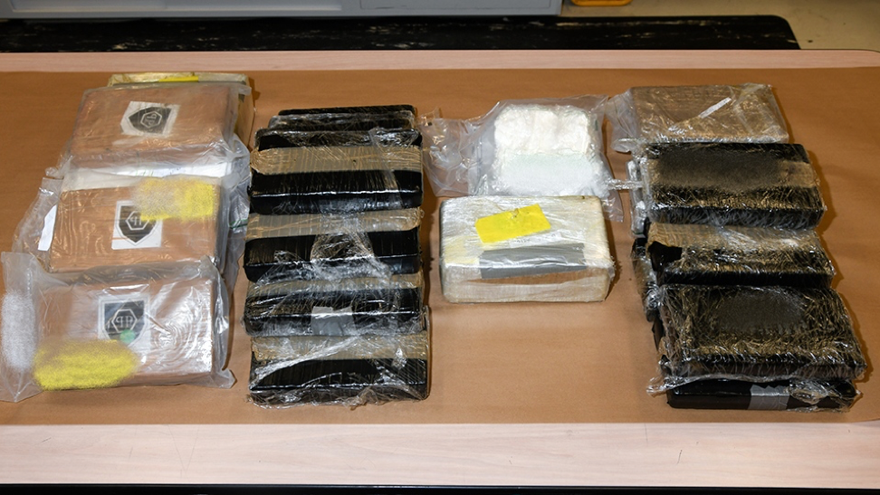 2 charged with drug trafficking after Ambassador Bridge bust reveals 28 bricks of suspected cocaine