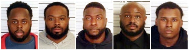 Five officers