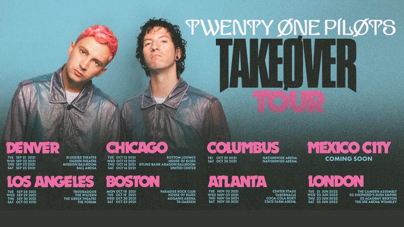 Twenty One Pilots 'Takeover Tour'