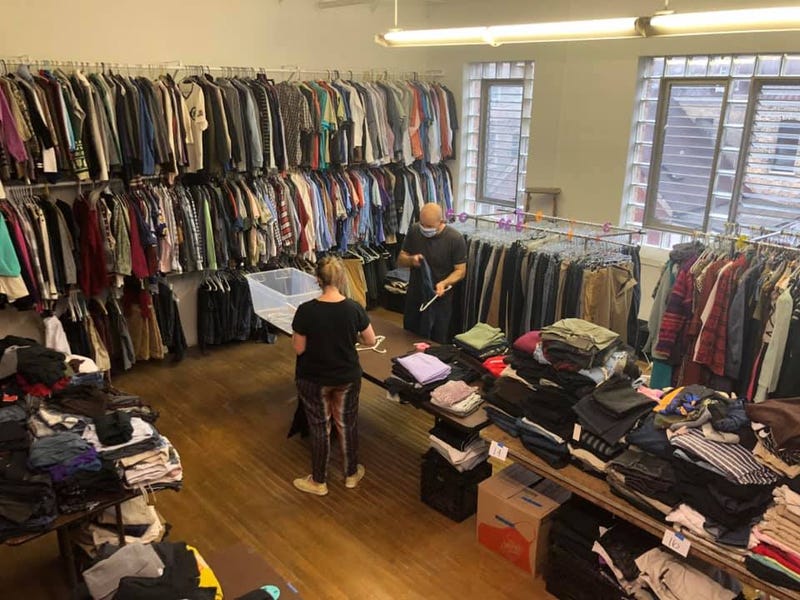 Pilsen Food Pantry clothes