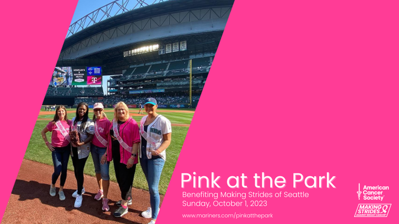Pink at the Park on Sun, Oct 1st - Benefiting Making Strides Against Breast Cancer of Seattle