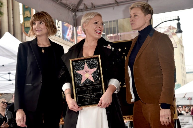 Watch Pink Receive Her Star on the Hollywood Walk of Fame