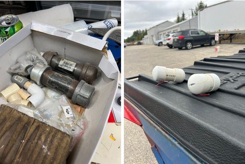 Pipe bombs found at Michigan thrift store