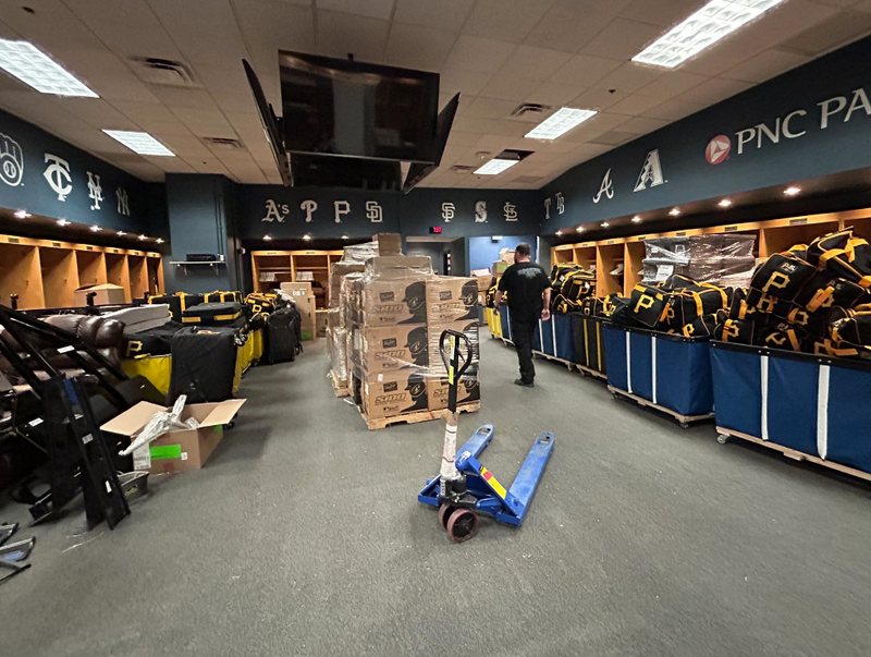 Pirates pack for Spring Training