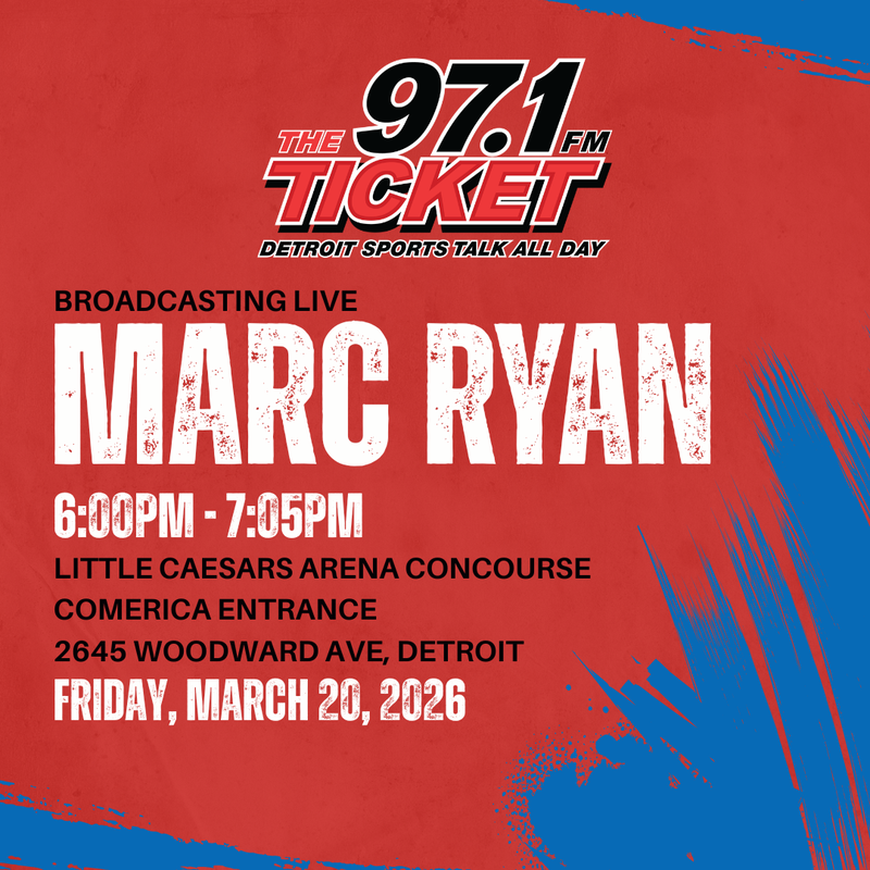 Marc Ryan Broadcasting Live at Little Caesars Arena