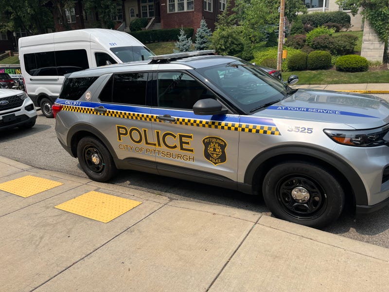 Pittsburgh Police vehicle