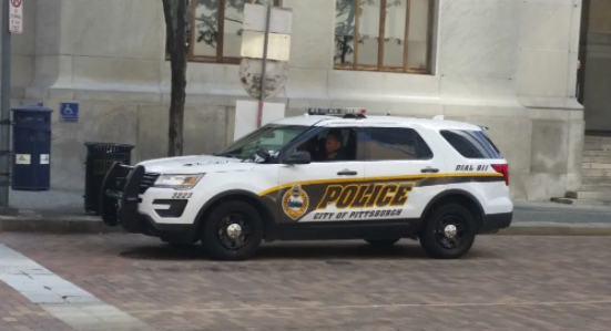 Pittsburgh Police vehicle