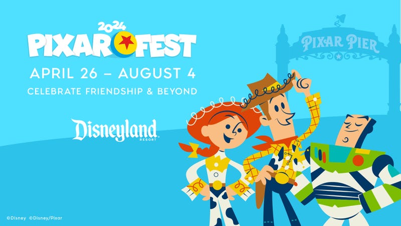Disneyland Resort Pixar Fest 2024