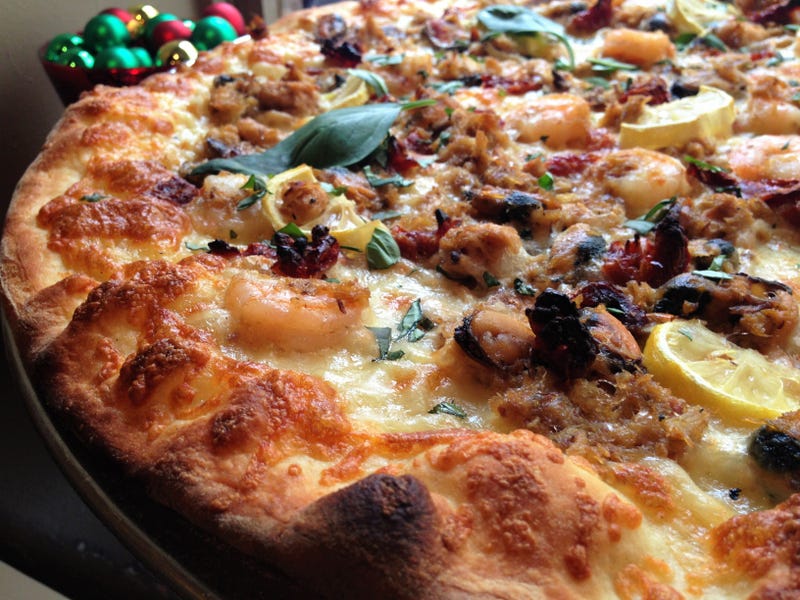 Pizza of the Seven Fishes at SLiCE