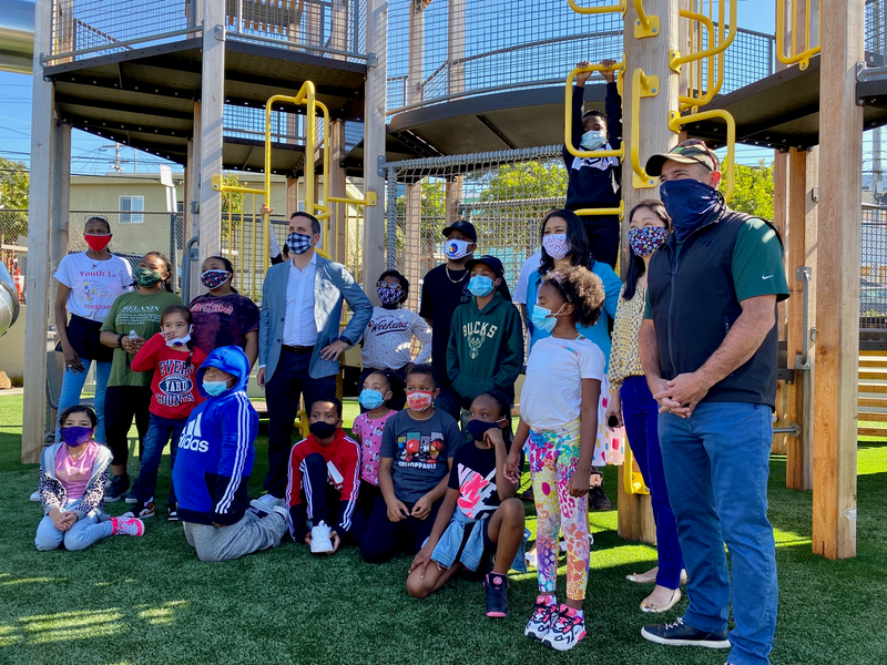 San Francisco reopens playgrounds amid the coronavirus pandemic.