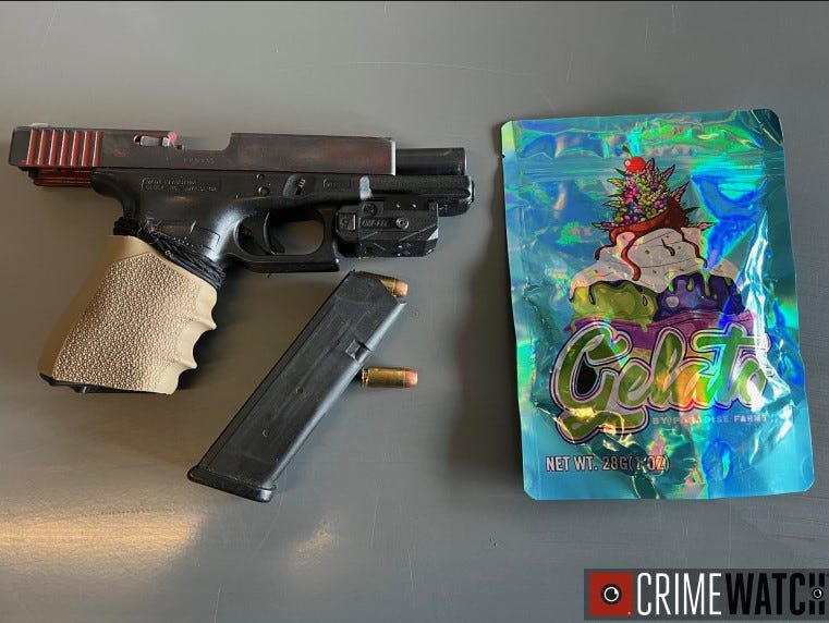 Handgun recovered after chase in Turtle Creek
