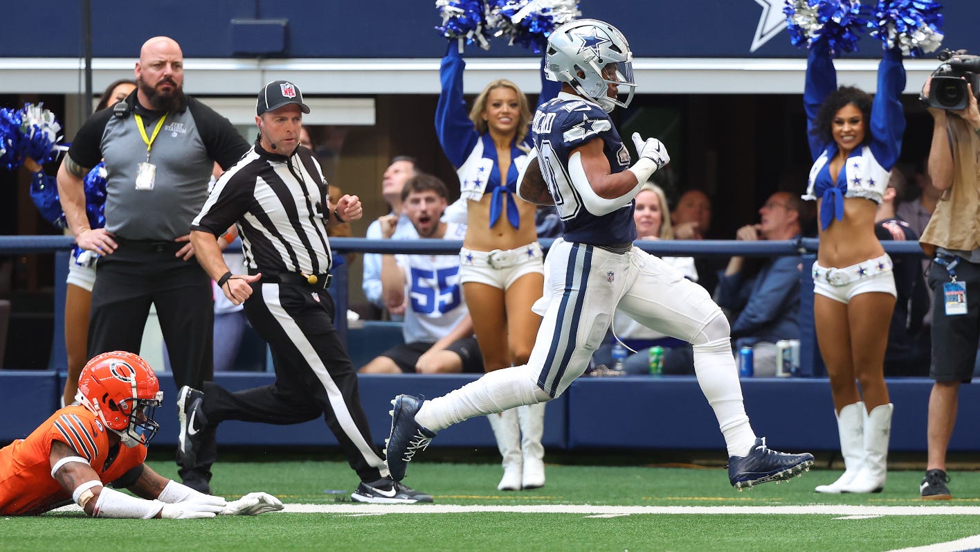 Haugh: Cowboys run roughshod over defense, so it wasn't Fields hurdling Parsons that stopped Bears from making big leap