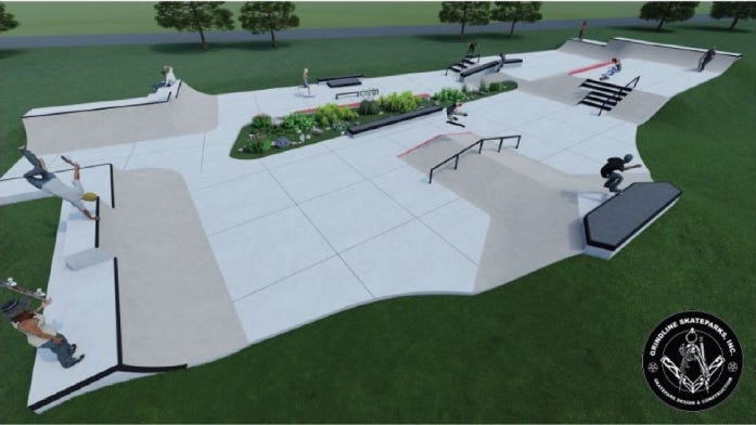 City of Pontiac breaks ground on new $550K skatepark, thanks local organizers for fundraising efforts