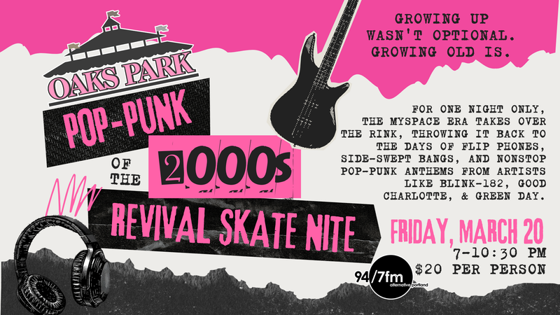 Pop Punk of the 2000s Revival Skate Night