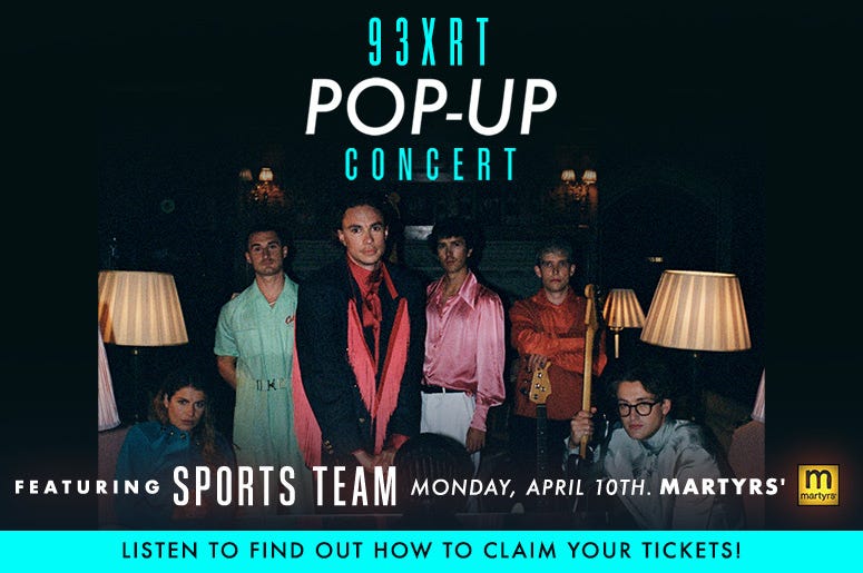 Sports Team 93XRT Pop-Up Concert