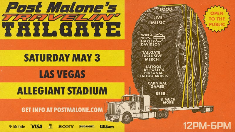 Post Malone’s Travelin’ Tailgate