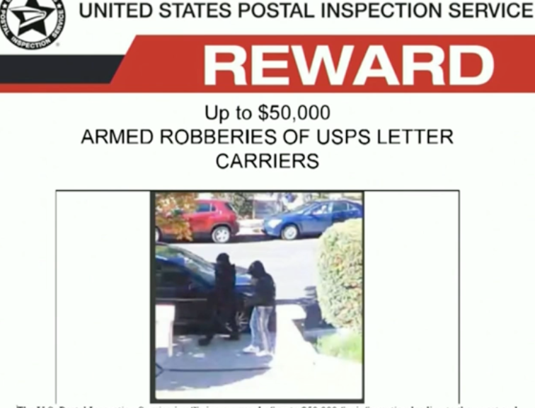 Newark USPS reward
