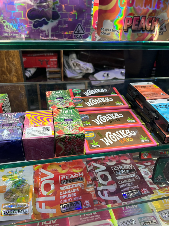 Product seized from the illegal smoke shop at 279 East 10th St. in the East Village on Friday.