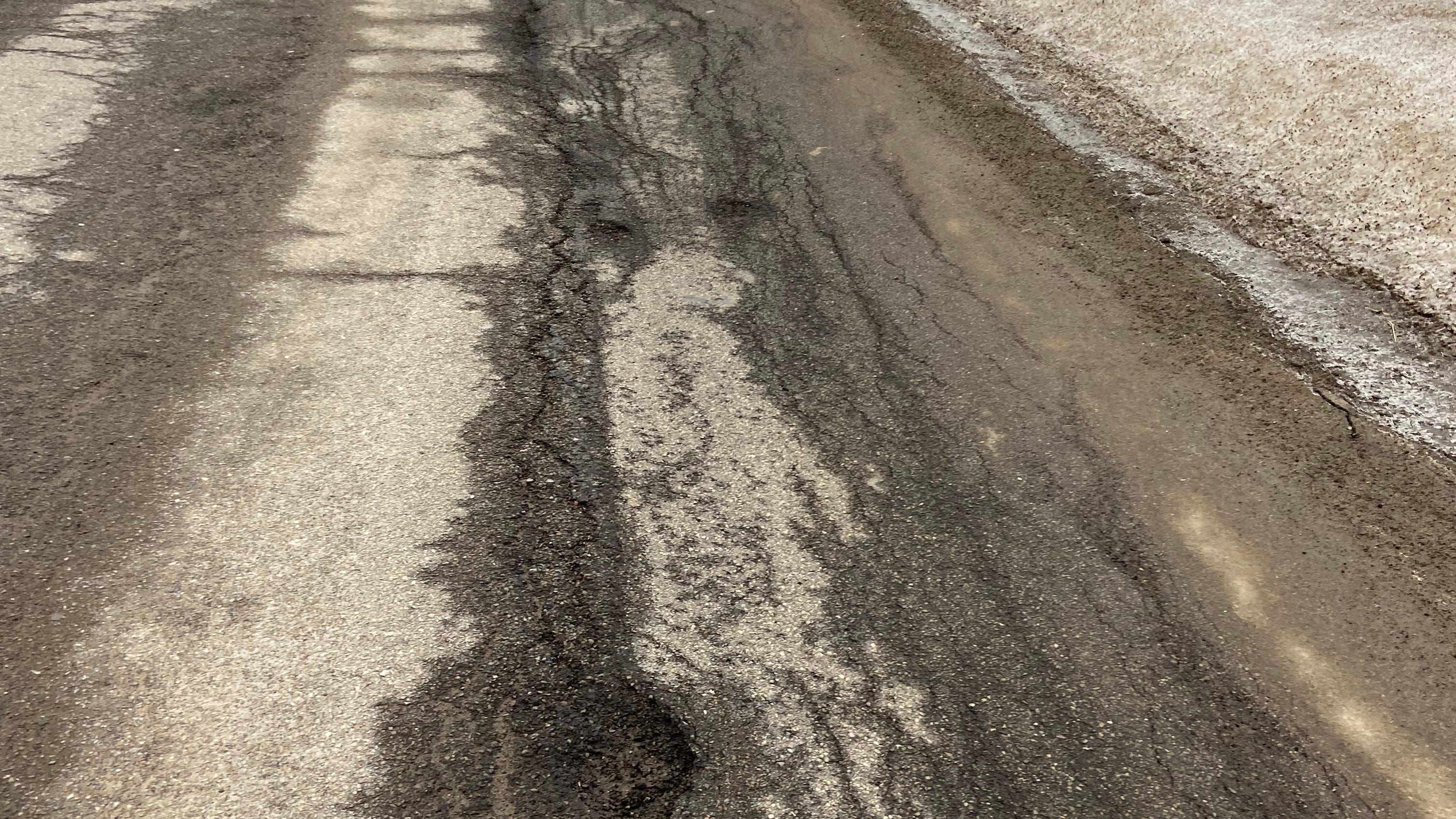 Pesky potholes making return across Western New York