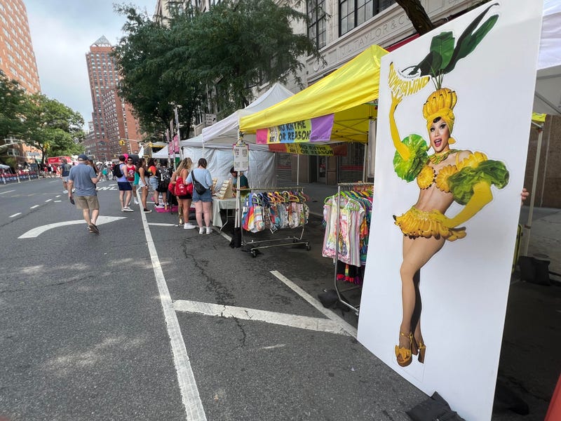 PrideFest, held in Greenwich Village by NYC Pride, on June 30, 2024.
