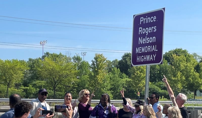 Prince, Sign, Highway 5, Chanhassen