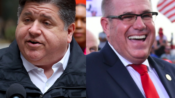Pritzker outlines tax relief plan, Bailey criticizes it