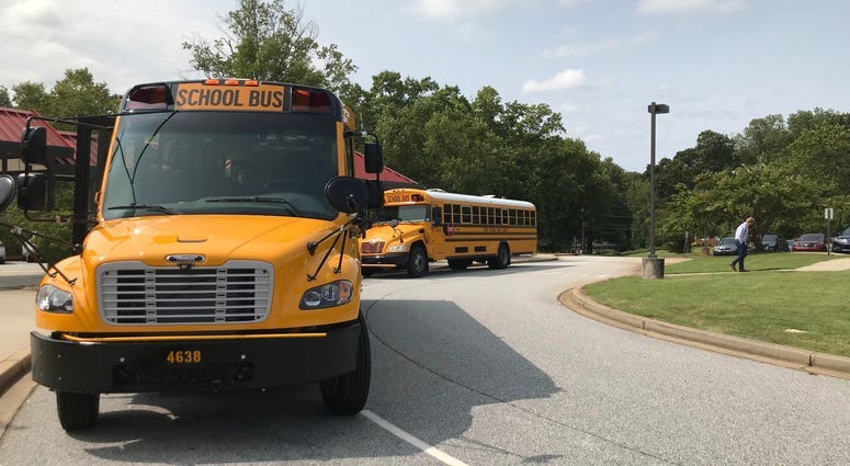 Greenville County Schools Propane Bus