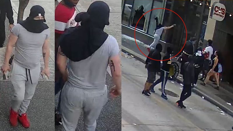 Suspect from May 30 protest