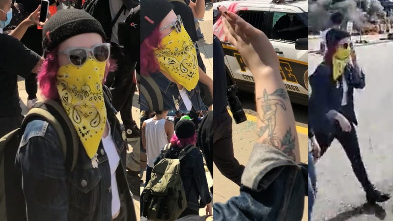 Suspect from May 30 protest