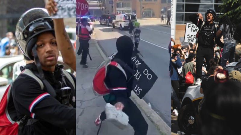 Suspect from May 30 protest