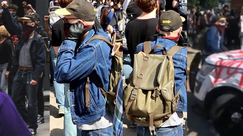 Suspect from May 30 protest