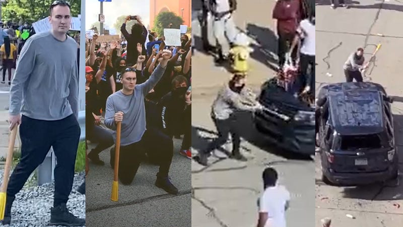 Suspect from May 30 protest