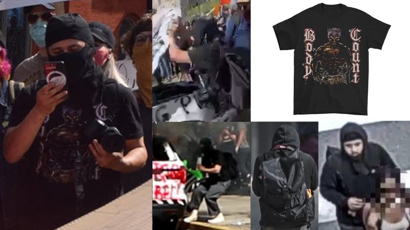 Suspect from May 30 protest