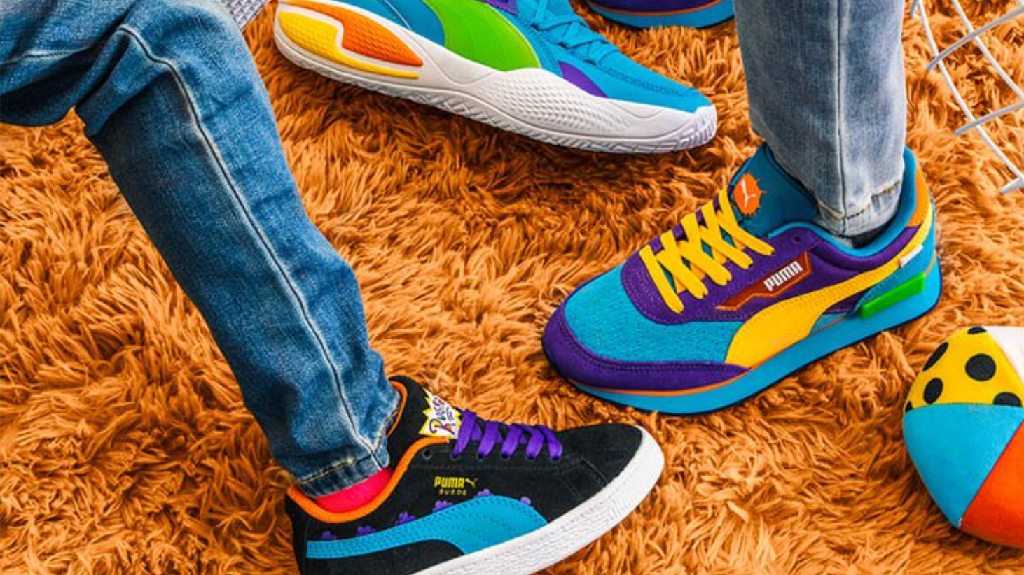 PUMA teams up with Nickelodeon for a brand-new 'Rugrats' shoe and clothing collection