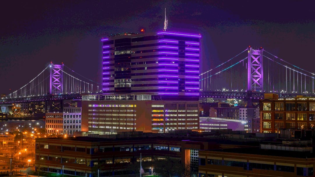 Camden to light skyline purple, teal to raise suicide awareness