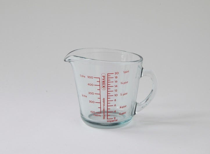 Pyrex measuring cup
