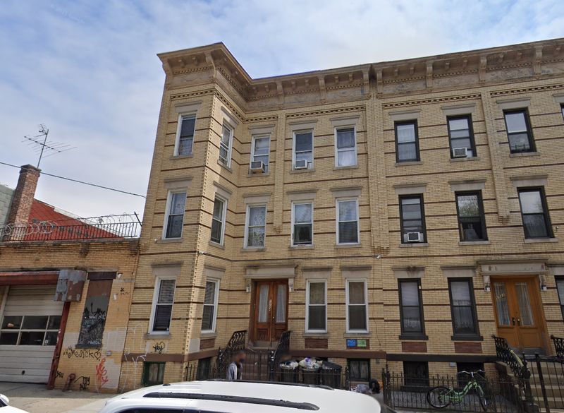 Three men were found dead in the basement of a Ridgewood apartment building on Thursday morning.