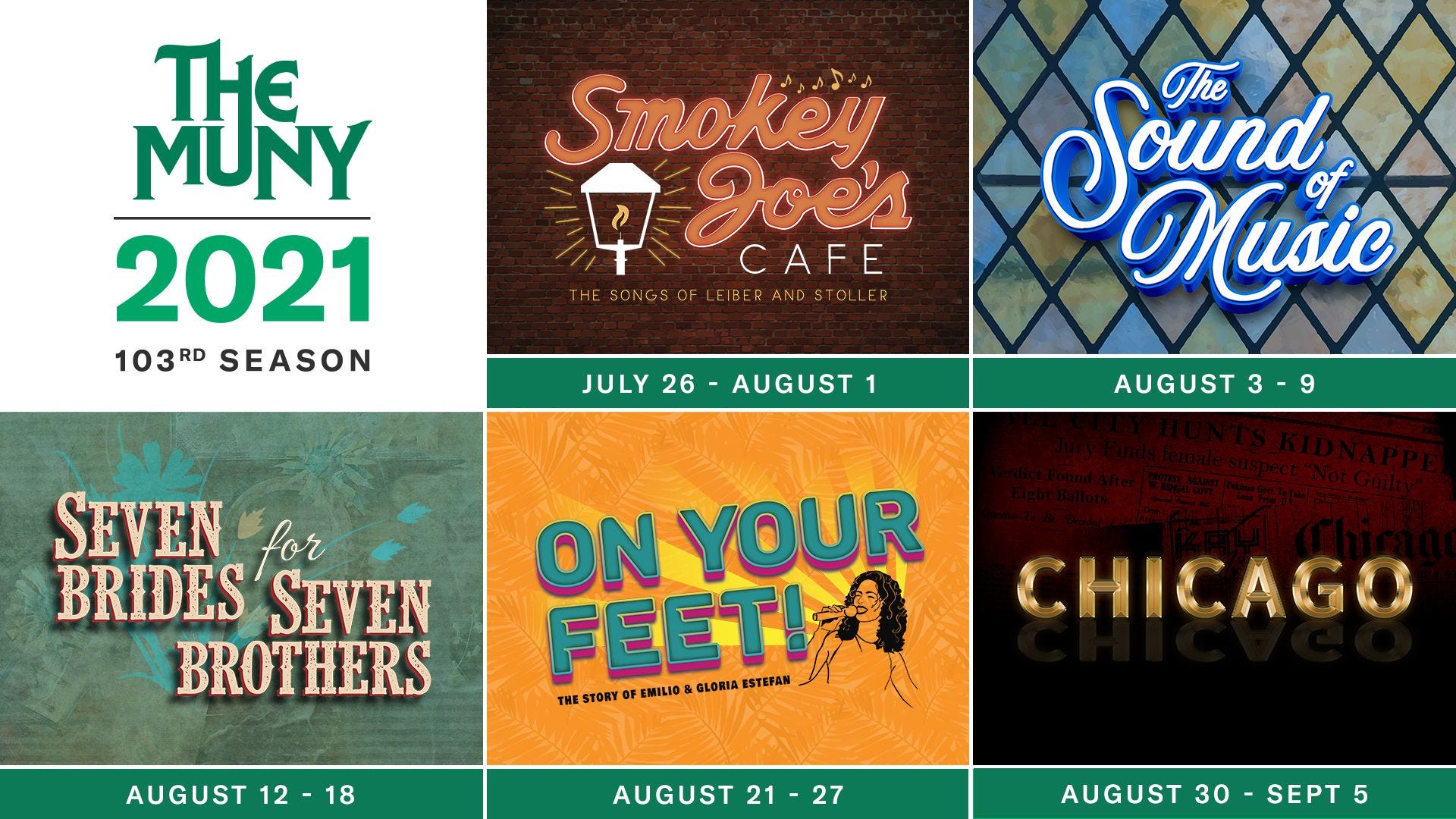 The Muny returns with live shows on July 26th