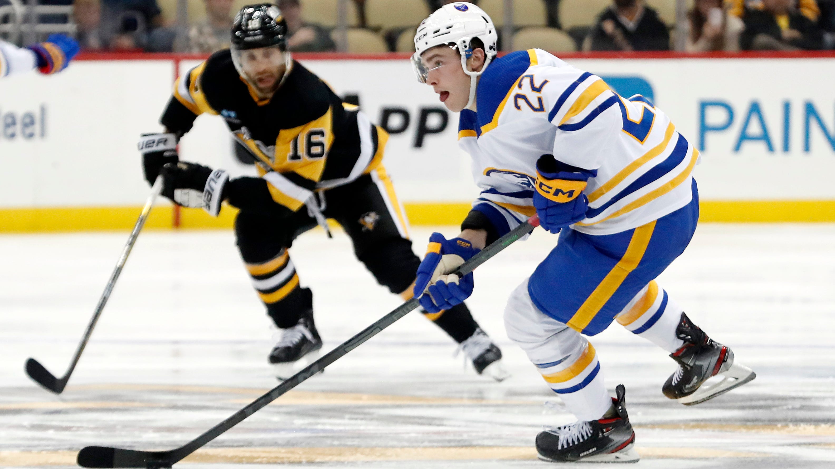 Quinn, Peterka thrilled to have earned roster spots