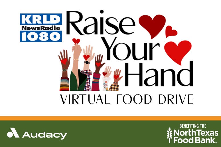Raise Your Hand Virtual Food Drive