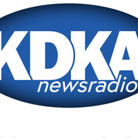 100.1 FM and AM 1020 KDKA logo