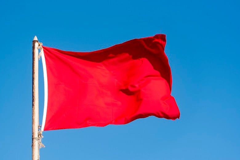 red flag