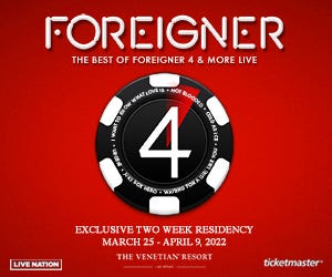 Foreigner Las Vegas