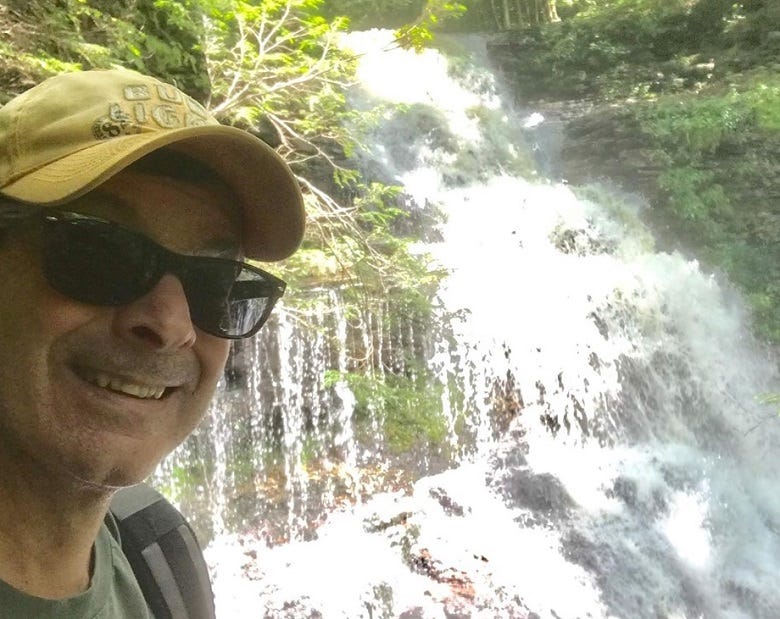 Rock at Rickett's Glen