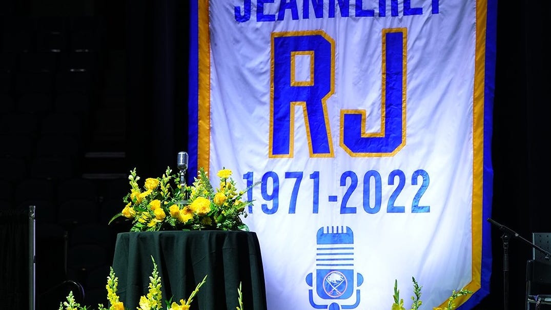 Sabres hold great tribute to Rick Jeanneret